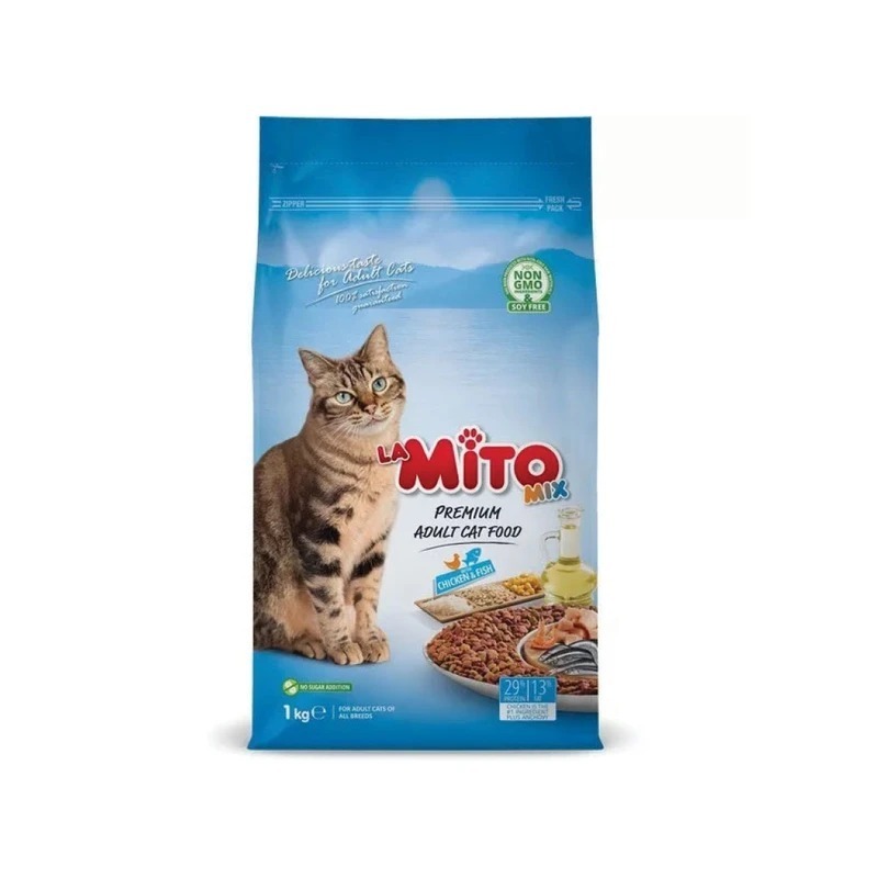  میتو میکس مرغ و ماهی 1 کیلو 