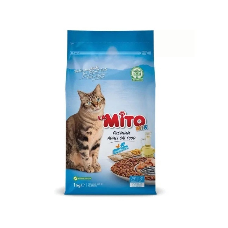 میتو میکس مرغ و ماهی 1 کیلو
